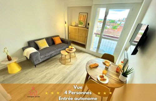 " Le Perchoir Bonnefoy " Vue - Wifi - TV - Foto 1