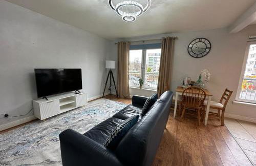 Modern Economy Glasgow Apartment with King bed - Foto 21