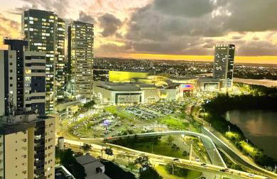 Flat Beach Class Excelsior - Apto Completo para 4 pessoas vista rio e mar - Foto 24