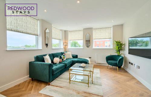 Brand New Premium Serviced Apartments, Free Parking, High-Speed WiFi By Redwood Stays - Foto 62