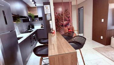 Apartamento 2 quartos, luxuosos com piscina na cobertura e 2 min da praia de Manaira - Foto 4