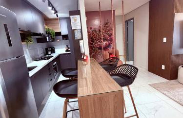 Apartamento 2 quartos, luxuosos com piscina na cobertura e 2 min da praia de Manaira - Foto 4