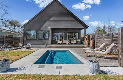 South Austin Pool & Sauna 4BR w Firepit & Playroom - Foto 3