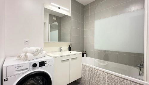 charmant T2 avec parking privé près de la gare - Foto 5, towels