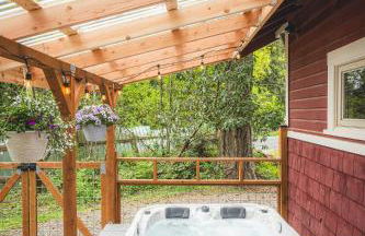Cozy cabin on the Olympic Peninsula, Hot Tub - Foto 5
