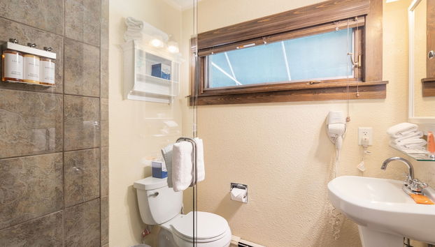 Manitou Lodge 1 1 Bedroom Hotel Room by Alpine Lodging Telluride - Photo 3, Salle de bain