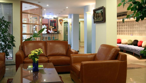 Zona de estar del vestíbulo