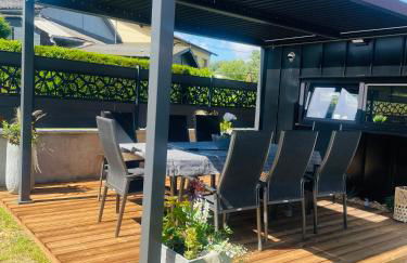 Maison Gite Chez Nounou sauna jacuzzi jardin arboré non clôturé - Photo 25