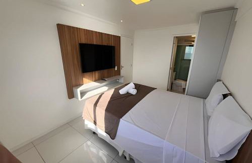 Hosts BR - Flat frente mar c/ cozinha - Foto 13