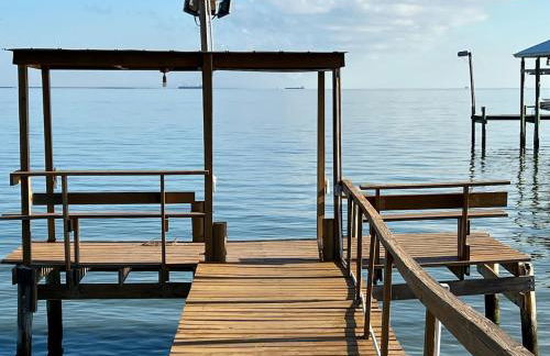 Galveston Bay Elegant Waterfront Home 3bed 3b Lighted Private fishing pier - Foto 75