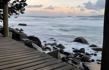150m da Praia das Toninhas Com Varanda Gourmet - Foto 40