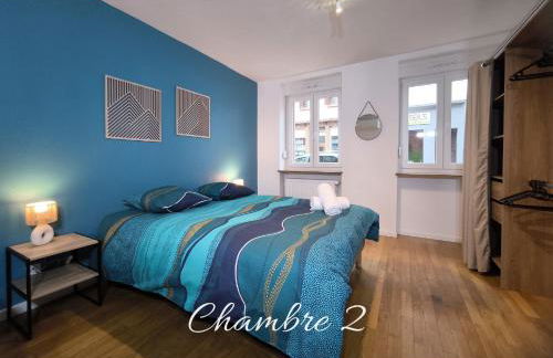 Le Spacieux - centre-ville - 4 chambres - 8 pers - Foto 2