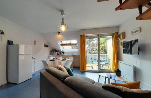 Saint-Philibert : Duplex 3P, 4 Pers, Wifi, Animaux Ok - FR-1-477-187 - Foto 4