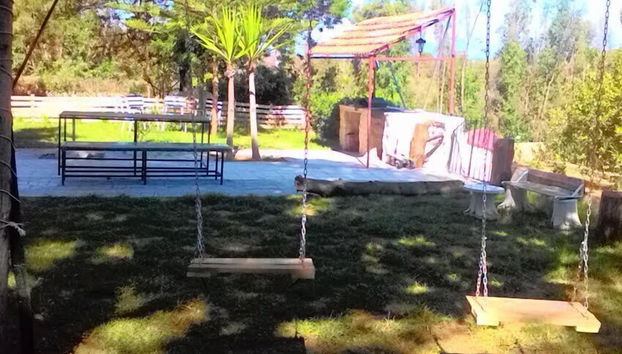 Zona de juegos infantil al aire libre