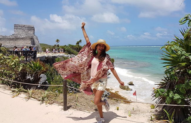 Erstaunliche Tour 4x1 nach Coba, Tulum, Cenote und Playa del Carmen. Mittagessen inbegriffen - Foto 15