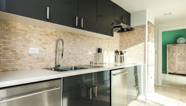 Island Escape: Secluded Beachfront Cottage With Pool - Foto 4, Cocina privada