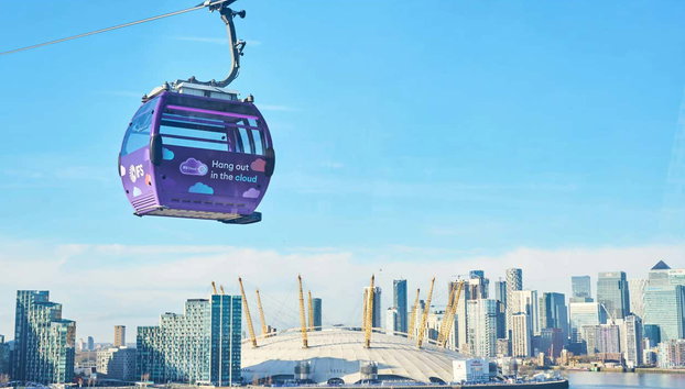 Entradas para el teleférico IFS Cloud Cable Car de Londres - Foto 2, El teleférico de Londres cruza el río Támesis