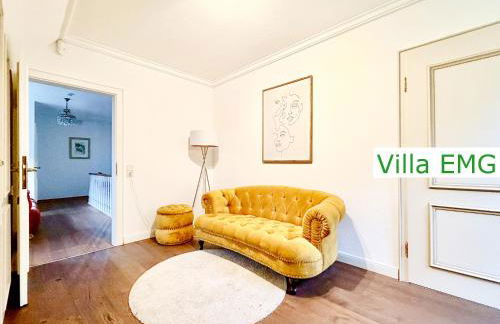 Villa EMG Ferienhaus in Alleinlage mit Privatsee Jacuzzi und Sauna für bis zu 22 Personen bei Osnabrück - Foto 48