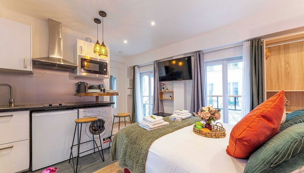 Cosy Studio - 2P - Center of Paris - Foto 2, Habitación