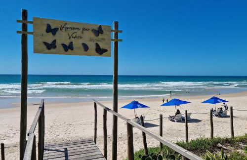 Areias do Mar Aconchegante e Tranquilo com Varanda - Foto 21