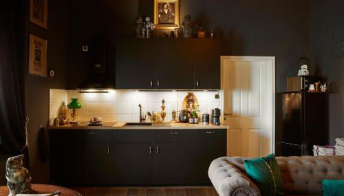 Little Wizard Apartment Hamburg - bis 4 Personen - 44 qm - Küche - Smart TV - kostenloser Parkplatz - Foto 3