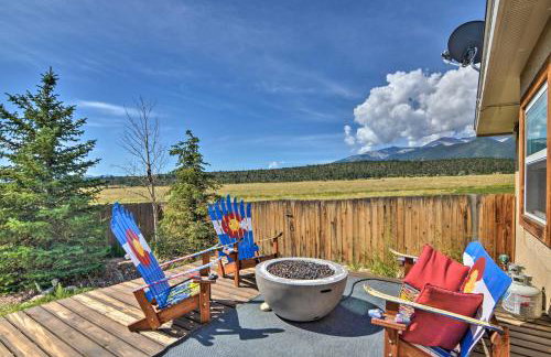 2 Mi to Hot Springs Nathrop Gem with Fire Pit - Foto 25