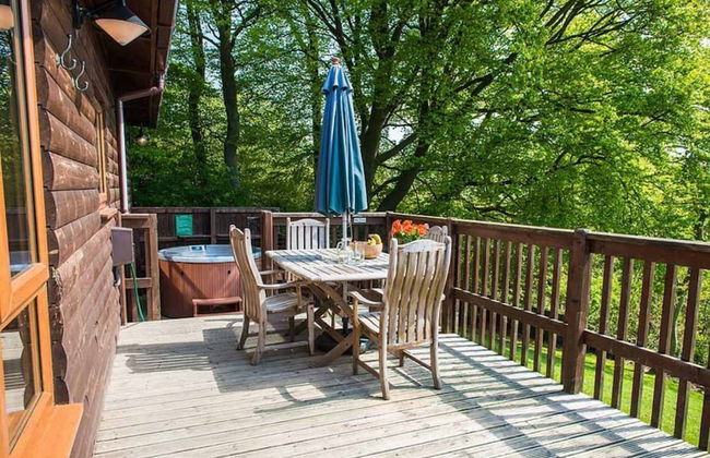 Silver Birch Lodge With Hot Tub Near Cupar, Fife - Foto 14