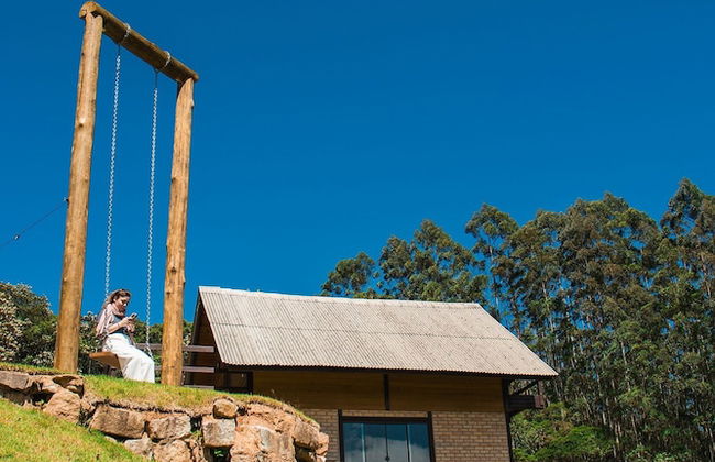 Prana Chalé com Hidromassagem na Serra - Foto 17