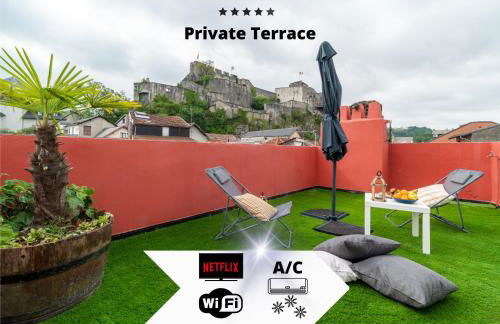 Air-conditioned flat with terrace - Private & independent - Lourdes - Foto 1