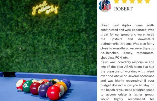 Spacious Disneyland Retreat for 12 wGame Room, Pool Table, King Bed & EV-Friendly - Foto 27