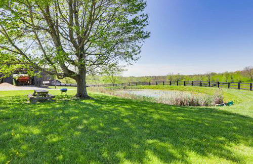 Dry Ridge Farmhouse with Hot Tub and Game Room! - Foto 36