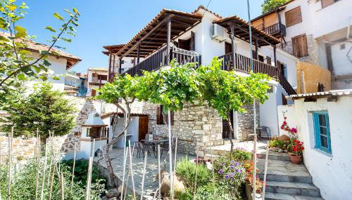 Cozy Traditional House in Thassos, Kallirachi - Foto 3, Garden, Garden view