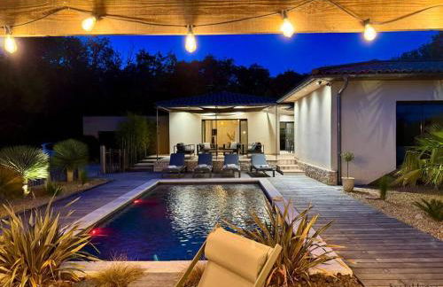 Charmante Villa, 10pers, clim,piscine,grand jardin - Foto 49