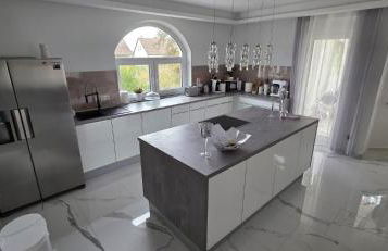 Exklusives 115 m Designer Apartment Kamin Spa-Bad Balkon Lounge Fürth - Foto 24