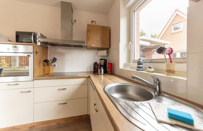 Modernes Ferienhaus mit Sauna in Wiek am Meer - Foto 8