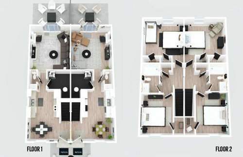 Entire Duplex Close to ark with Private Parking - Foto 5