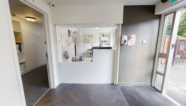 Entrada (vista interior)