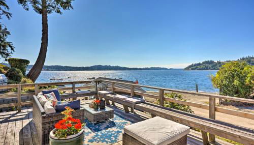 Gig Harbor House with Private Beach and Views! - Foto 2