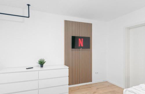 Moderne Monteurwohnungen in Nürtingen Zentrum Kitchen, Wifi, Smart TV - Photo 77