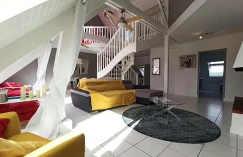 Superbe loft 90m² proche parc expo Nantes (6p) - Foto 4