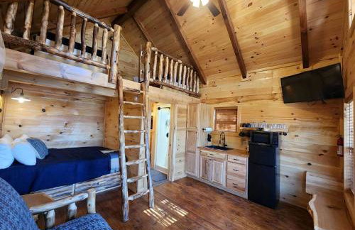 Wooden Chic Cabin Fully Stocked near Tappan Lake in Ohio - Foto 13