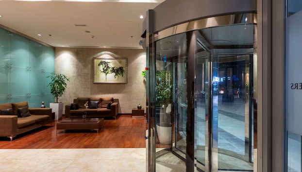 Zona de estar del vestíbulo