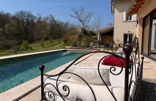 Logement entier de charme, gite équestre GERS Flamarens - Foto 5