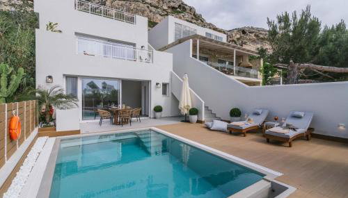 Sea View Luxury Villa White in Blue - Foto 4