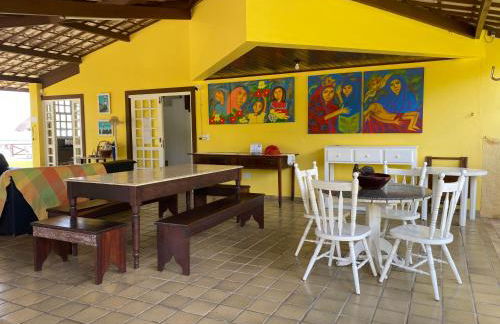 Casa à Beira Mar, piscina e 4 suítes na praia de Ipioca-Maceió-AL - Vila Ipioca - Foto 41