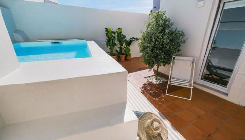 Charming Two Bedroom House with Private Pool near the Beach Cascais and Lisbon - Photo 2, sunbed