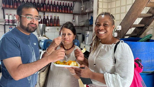 Probando la gastronomía con raíces africanas