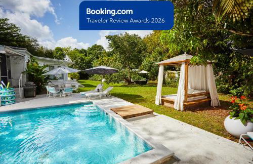 Miami Pool Cottage, tropical garden paradise - Foto 2