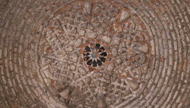 Decoração árabe no castelo de Gibralfaro