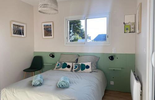 Vue Mer 2 pas des plages 10 pers 4 chambres Villa KER LOT PLAGE - Foto 36